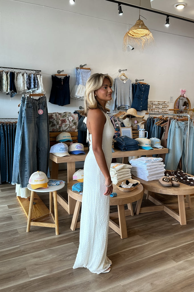 Maxi Dress, Cream Dress, Fall Dress, Pixelated Boutique, Women's Clothing, Women's Jewelry and Gifts, Online Shopping for Women, Virginia Beach Clothing Stores, Aesthetic, East Coast Fashion Styles, Women's Clothing, Fall Fashion, Fall Outfit Ideas, Fall Fashion Inspiration, Womens Style, Outfit Inspo, Back to School Styles, OOTD