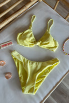 Pixelated Boutique, Women's Clothing, Women's Jewelry and Gifts, Online Shopping for Women,  Virginia Beach Clothing Stores, Clothing Stores in Virginia Beach, Aesthetic Fashion Trends, East Coast Fashion Styles, Spring Fashion, Sustainable Women's Clothing, Unique Gift Ideas for Women, Womens Style, Outfit Inspo, Swim, Swimwear, Spring Break, Bikini, Yellow