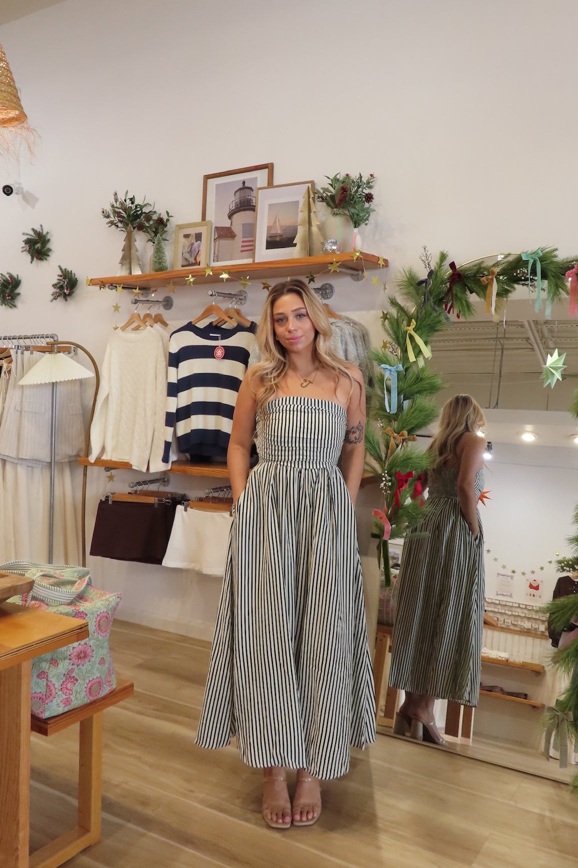  Pixelated Boutique, Women's Clothing, Outfit Inspo fall, Winter fashion outfits, winter fashion Inspo, Winter fits, winter fashion inspo, winter dresses, women’s winter outfit 2025, outfit ideas, fashion, winter aesthetic, school outfits, women’s winter outfit, winter style, cozy style, warm fall outfits, winter going out outfits, Winter Dress, Striped Dress, Maxi Dress 