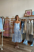Pixelated Boutique, Women's Clothing, Women's Jewelry and Gifts, Online Shopping for Women, Latest Fashion Trends 2025, Virginia Beach Clothing Stores, Clothing Stores in Virginia Beach, Aesthetic Fashion Trends, East Coast Fashion Styles, Sustainable Women's Clothing, Unique Gift Ideas for Women, Fall Fashion, Fall Outfit Ideas, Fall Fashion Inspiration, Womens Style, Outfit Inspo, Rush Dresses, Back to School Styles, Sorority Dress, Midi Dress, Blue and White Floral Dress, Fall Dress