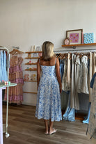 Pixelated Boutique, Women's Clothing, Women's Jewelry and Gifts, Online Shopping for Women, Latest Fashion Trends 2025, Virginia Beach Clothing Stores, Clothing Stores in Virginia Beach, Aesthetic Fashion Trends, East Coast Fashion Styles, Sustainable Women's Clothing, Unique Gift Ideas for Women, Fall Fashion, Fall Outfit Ideas, Fall Fashion Inspiration, Womens Style, Outfit Inspo, Rush Dresses, Back to School Styles, Sorority Dress, Midi Dress, Blue and White Floral Dress, Fall Dress