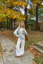 Noah Sweater in Gray, Pixelated Boutique, Women's Clothing, Women's Jewelry and Gifts, Online Shopping for Women, Latest Fashion Trends 2024, Virginia Beach Clothing Stores, Homecoming Dresses, Fall/Winter 2024, Clothing Stores in Virginia Beach, Aesthetic Fashion Trends, East Coast Fashion Styles, Fall 2024 Fashion Trends, Holiday Styles, Sustainable Women's Clothing, Cozy styles, Unique Gift Ideas for Women