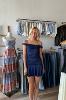 Pixelated Boutique, Women's Clothing, Women's Jewelry and Gifts, Online Shopping for Women, Latest Fashion Trends 2025, Virginia Beach Clothing Stores, Clothing Stores in Virginia Beach, Aesthetic Fashion Trends, East Coast Fashion Styles, Sustainable Women's Clothing, Unique Gift Ideas for Women, Fall Fashion, Fall Outfit Ideas, Fall Fashion Inspiration, Womens Style, Outfit Inspo, Back to School Styles, Sorority Dress, Navy Blue Mini Dress, Fall Dress