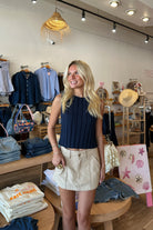 Pixelated Boutique, Women's Clothing, Women's Jewelry and Gifts, Online Shopping for Women, Latest Fashion Trends 2025, Virginia Beach Clothing Stores, Clothing Stores in Virginia Beach, Aesthetic Fashion Trends, East Coast Fashion Styles, Sustainable Women's Clothing, Unique Gift Ideas for Women, Fall Fashion, Fall Outfit Ideas, Fall Fashion Inspiration, Womens Style, Outfit Inspo, Rush Dresses, Back to School Styles, Blue Top, Blue Fall Top, Sweater Top