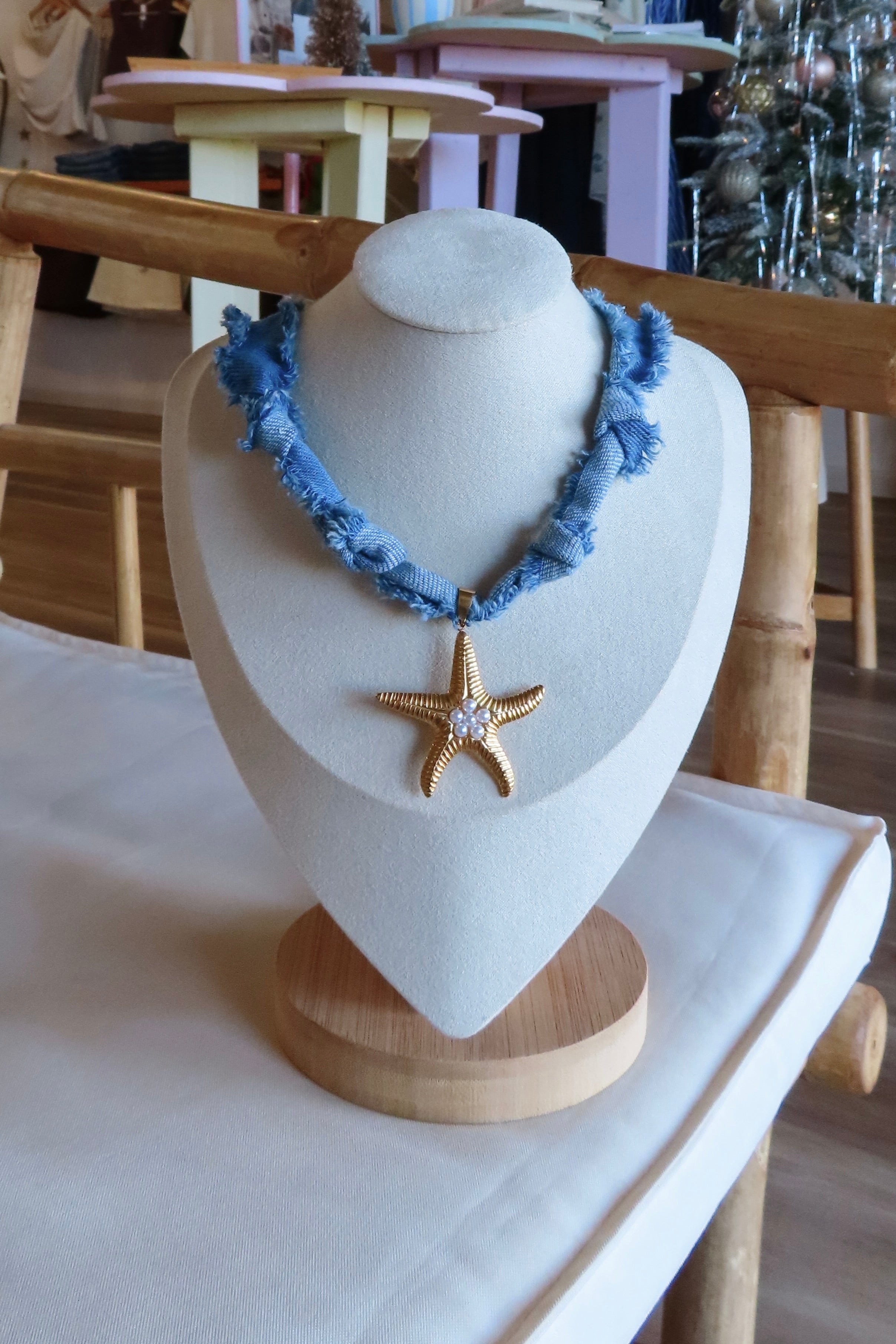 Women's Clothing, Women's Jewelry and Gifts, Online Shopping for Women, Latest Fashion Trends 2025, Virginia Beach Clothing Stores, Clothing Stores in Virginia Beach, Aesthetic Fashion Trends, Necklace, Denim Necklace, Gold Necklace