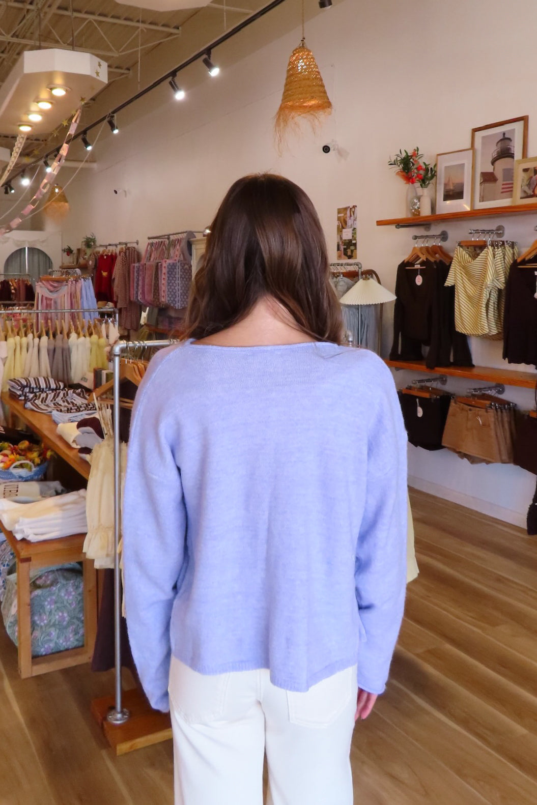 Purple, rolled collar cardigan with button down, drop shoulder, and ribbed hem | Pixelated Boutique, Boutique Clothing in Virginia Beach, Statement Sweaters, Chunky Sweaters, Trendy Sweaters, Cozy Knit Sweaters for Women, Oversized Sweaters, Cute Fall Sweaters, Fall Fashion Inspiration  