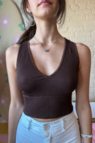 Vintage Plunge Neck Top, Nikibiki, Pixelated Boutique, Women's Clothing, Women's Jewelry and Gifts, Online Shopping for Women, Latest Fashion Trends 2024, Virginia Beach Clothing Stores, Rush Dresses for Sorority Events, Graduation Dresses for 2024, Clothing Stores in Virginia Beach, Aesthetic Fashion Trends, East Coast Fashion Styles, Summer 2024 Fashion Trends, Sustainable Women's Clothing, Unique Gift Ideas for Women