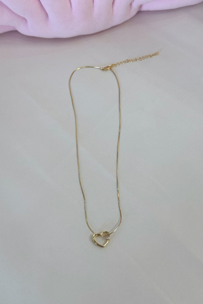 Gold filled heart necklace, Pixelated Boutique, Women's Clothing, Women's Jewelry and Gifts, Online Shopping for Women, Latest Fashion Trends, Women's Boutique Clothing, Virginia Beach, Clothing Stores in Virginia Beach, Rush Dresses, Graduation Dresses, Cute Clothes, Aesthetic Trends, Quality Jewelry, East Coast Styles, College Styles, Summer Styles, Swimwear