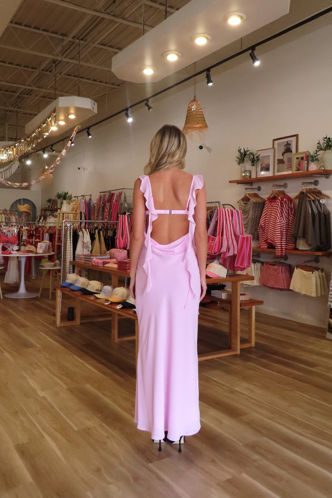 Pixelated Boutique, Women's Clothing, Online Shopping for Women, Fashion Trends 2026, Outfit Inspo, Virginia beach clothing stores, clothing stores in Virginia Beach, fashion outfits, fashion Inspo, women’s outfit 2026, outfit ideas, fashion, spring aesthetic, women’s spring outfit, spring style, spring break, maxi dress, pink dress, ruffled dress, spring dress, summer dress, wedding guest dress 