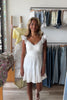 White Lace Dress, White Mini Dress, Pixelated Boutique, Women's Clothing, Women's Jewelry and Gifts, Online Shopping for Women, Virginia Beach Clothing Stores, Aesthetic, East Coast Fashion Styles, Women's Clothing, Fall Fashion, Fall Outfit Ideas, Fall Fashion Inspiration, Womens Style, Outfit Inspo, Back to School Styles, OOTD, Rush Dress