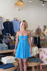 Pixelated Boutique, Women's Clothing, Women's Jewelry and Gifts, Online Shopping for Women, Latest Fashion Trends 2025, Virginia Beach Clothing Stores, Clothing Stores in Virginia Beach, Aesthetic Fashion Trends, East Coast Fashion Styles, Sustainable Women's Clothing, Unique Gift Ideas for Women, Fall Fashion, Fall Outfit Ideas, Fall Fashion Inspiration, Womens Style, Outfit Inspo, Back to School Styles, Sorority Dress, Blue Mini Dress, Fall Dress
