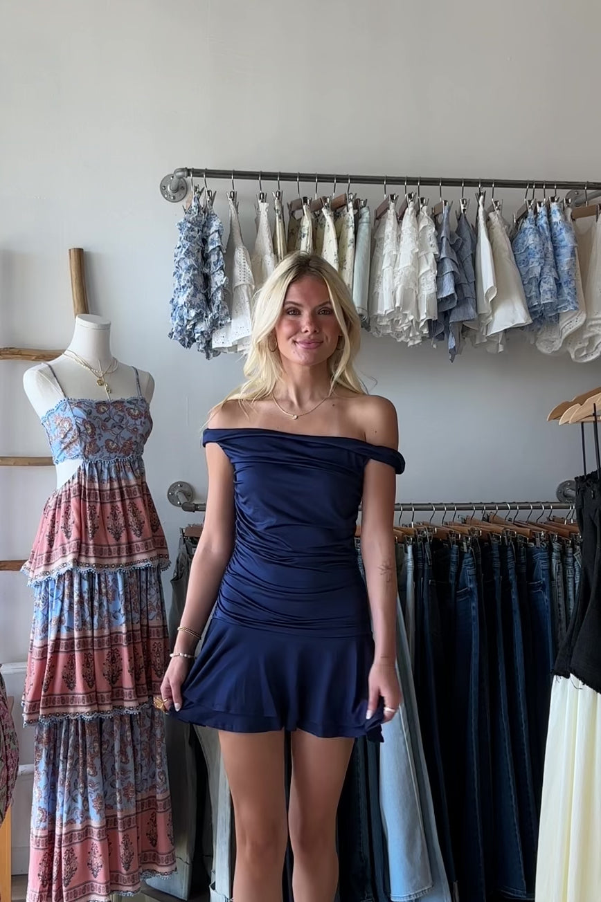 Pixelated Boutique, Women's Clothing, Women's Jewelry and Gifts, Online Shopping for Women, Latest Fashion Trends 2025, Virginia Beach Clothing Stores, Clothing Stores in Virginia Beach, Aesthetic Fashion Trends, East Coast Fashion Styles, Sustainable Women's Clothing, Unique Gift Ideas for Women, Fall Fashion, Fall Outfit Ideas, Fall Fashion Inspiration, Womens Style, Outfit Inspo, Back to School Styles, Sorority Dress, Navy Blue Mini Dress, Fall Dress