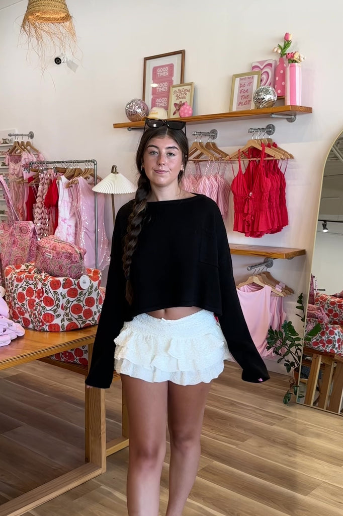 White Mini Skirt, Pixelated Boutique, Women's Clothing, Women's Jewelry and Gifts, Online Shopping for Women, Virginia Beach Clothing Stores, Aesthetic, East Coast Fashion Styles, Women's Clothing, Fall Fashion, Fall Outfit Ideas, Fall Fashion Inspiration, Womens Style, Outfit Inspo, Back to School Styles, ootd