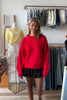 Red Oversized Sweater, Fall Sweater, Pixelated Boutique, Women's Clothing, Women's Jewelry and Gifts, Online Shopping for Women, Latest Fashion Trends 2025, Virginia Beach Clothing Stores, Clothing Stores in Virginia Beach, Aesthetic Fashion Trends, East Coast Fashion Styles, Sustainable Women's Clothing, Unique Gift Ideas for Women, Fall Fashion, Fall Outfit Ideas, Fall Fashion Inspiration, Womens Style, Outfit Inspo, Back to School Styles, OOTD
