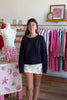 Blue Cableknit Sweater, Pixelated Boutique, Women's Clothing, Women's Jewelry and Gifts, Online Shopping for Women, Latest Fashion Trends 2025, Virginia Beach Clothing Stores, Clothing Stores in Virginia Beach, Aesthetic Fashion Trends, East Coast Fashion Styles, Sustainable Women's Clothing, Unique Gift Ideas for Women, Fall Fashion, Fall Outfit Ideas, Fall Fashion Inspiration, Womens Style, Outfit Inspo, Back to School Styles, Back to School Outfit