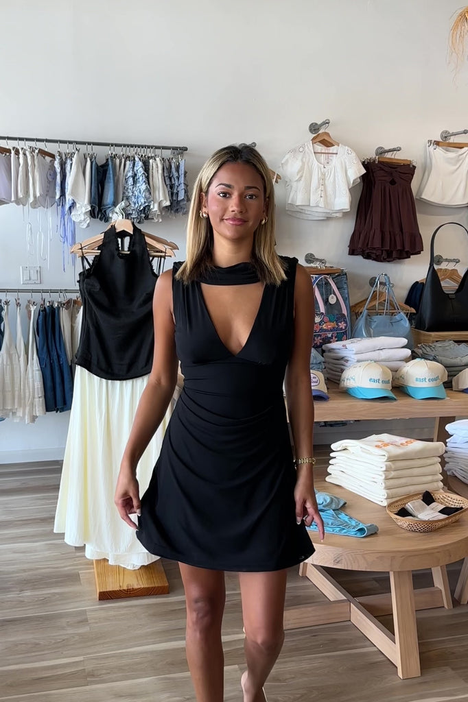 Black Mini Dress, Little Black Dress, Pixelated Boutique, Women's Clothing, Women's Jewelry and Gifts, Online Shopping for Women, Latest Fashion Trends 2025, Virginia Beach Clothing Stores, Clothing Stores in Virginia Beach, Aesthetic Fashion Trends, East Coast Fashion Styles, Sustainable Women's Clothing, Unique Gift Ideas for Women, Fall Fashion, Fall Outfit Ideas, Fall Fashion Inspiration, Womens Style, Outfit Inspo, Back to School Styles, Back To School Outfit, Sorority Rush Dress