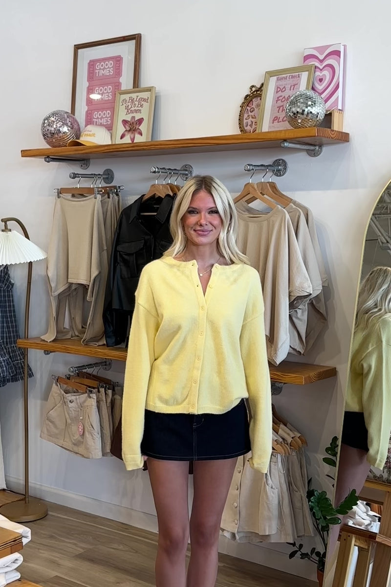 Pixelated Boutique, Women's Clothing, Women's Jewelry and Gifts, Online Shopping for Women, Latest Fashion Trends 2025, Virginia Beach Clothing Stores, Clothing Stores in Virginia Beach, Aesthetic Fashion Trends, East Coast Fashion Styles, Sustainable Women's Clothing, Unique Gift Ideas for Women, Fall Fashion, Fall Outfit Ideas, Fall Fashion Inspiration, Womens Style, Outfit Inspo, Rush Dresses, Back to School Styles, Yellow Cardigan, Sweater Weather 