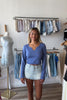 Blue Sweater, Pixelated Boutique, Women's Clothing, Women's Jewelry and Gifts, Online Shopping for Women, Latest Fashion Trends 2025, Virginia Beach Clothing Stores, Clothing Stores in Virginia Beach, Aesthetic Fashion Trends, East Coast Fashion Styles, Sustainable Women's Clothing, Unique Gift Ideas for Women, Fall Fashion, Fall Outfit Ideas, Fall Fashion Inspiration, Womens Style, Outfit Inspo, Back to School Styles, Back to School Outfit