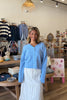 Pixelated Boutique, Women's Clothing, Women's Jewelry and Gifts, Online Shopping for Women, Latest Fashion Trends 2025, Virginia Beach Clothing Stores, Clothing Stores in Virginia Beach, Aesthetic Fashion Trends, East Coast Fashion Styles, Sustainable Women's Clothing, Unique Gift Ideas for Women, Fall Fashion, Fall Outfit Ideas, Fall Fashion Inspiration, Womens Style, Outfit Inspo, Back to School Styles, Fall Sweater, Sweater Weather, Cardigan, Blue