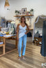 Blue, light wash jeans with mid rise and bowed straight leg
Pixelated Boutique, Women's Clothing, Virginia Beach Clothing Stores, Clothing Stores in Virginia Beach, Virginia Beach Boutique, 757 Boutique, Online Shopping for Women, summer aesthetic, brunch outfit, vacation style, vacation outfits, beach boutique, beach fashion, beach outfits, women’s boutique clothing, boutique clothing for women, coastal cowgirl outfits, coastal aesthetic clothing, business casual, women's denim, summer jeans, women's jeans