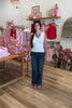 Dark Wash Jeans, Low-Rise Jeans, Pixelated Boutique, Women's Clothing, Women's Jewelry and Gifts, Online Shopping for Women, Virginia Beach Clothing Stores, Aesthetic, East Coast Fashion Styles, Women's Clothing, Fall Fashion, Fall Outfit Ideas, Fall Fashion Inspiration, Womens Style, Outfit Inspo, Back to School Styles, OOTD, Back to School Denim