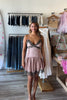 Pink, mini dress with V neckline, contrast lace front and trim, adjustable straps, and ruffled hem
Virginia Beach Boutique, 757 Boutique, Online Shopping for Women, summer aesthetic, brunch outfit, vacation style, vacation outfits, beach boutique, beach fashion, beach outfits, women’s boutique clothing, boutique clothing for women, coastal cowgirl outfits, coastal aesthetic clothing, business casual, concert outfit