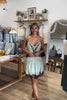 Green, mini dress with V neckline, contrast lace front and trim, adjustable straps, and ruffled hem
757 Boutique, Online Shopping for Women, summer aesthetic, brunch outfit, vacation style, vacation outfits, beach boutique, beach fashion, beach outfits, women’s boutique clothing, boutique clothing for women, coastal cowgirl outfits, coastal aesthetic clothing, business casual, concert outfit