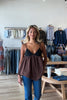 Pixelated Boutique, Women's Clothing, Women's Jewelry and Gifts, Online Shopping for Women, Latest Fashion Trends 2025, Virginia Beach Clothing Stores, Clothing Stores in Virginia Beach, Aesthetic Fashion Trends, East Coast Fashion Styles, Sustainable Women's Clothing, Unique Gift Ideas for Women, Fall Fashion, Fall Outfit Ideas, Fall Fashion Inspiration, Womens Style, Outfit Inspo, Rush Dresses, Back to School Styles, Fall Top, Brown and Black Top, Neutral Tank