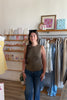 Brown Top, Fall Top, Pixelated Boutique, Women's Clothing, Women's Jewelry and Gifts, Online Shopping for Women, Virginia Beach Clothing Stores, Aesthetic, East Coast Fashion Styles, Women's Clothing, Fall Fashion, Fall Outfit Ideas, Fall Fashion Inspiration, Womens Style, Outfit Inspo, Back to School Styles, OOTD