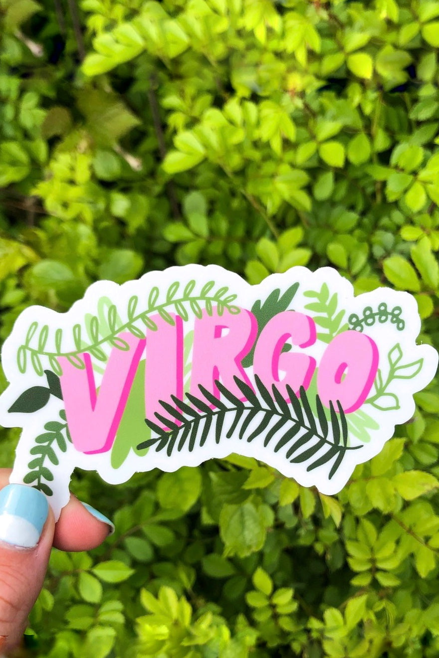 Zodiac Sticker - Lifestyle - Pixelated Boutique, online shopping, virginia beach boutique, clothing store, boho, modern bohemian, cute aesthetic store