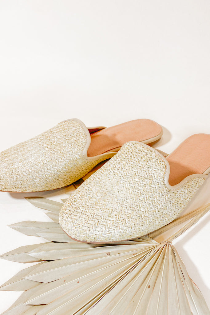 Bethany Woven Slides - Pixelated Boutique